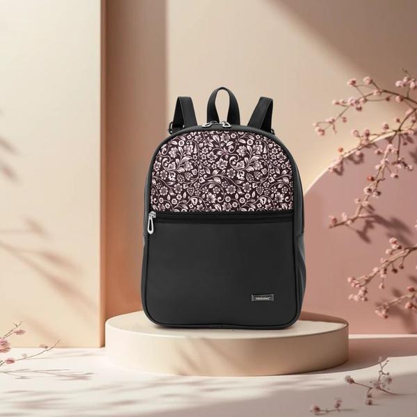 Upgrade your style with this elegant black leather backpack for women. Crafted from premium genuine leather, it combines sophistication and practicality for everyday use. Perfect for work, college, casual outings, or travel, this backpack keeps your essentials organized while adding a touch of sleek style.Highlights:Timeless black leather design for a chic, versatile lookSpacious main compartment for books, tablet, or personal itemsMultiple pockets for accessories, gadgets, and essentialsComfortable padded straps and ergonomic back panelDurable, water-resistant leather for long-lasting use