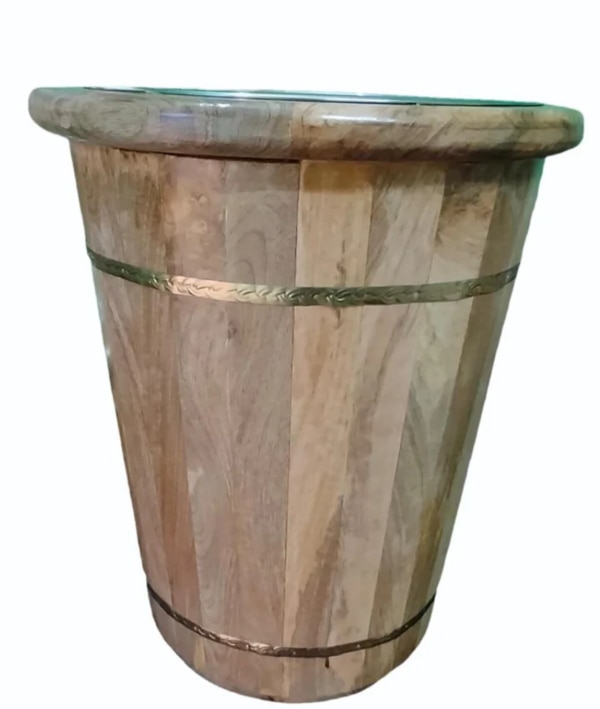 Material	Wood
Usage/Application	Decoration
Mouth Type	circular
Weight	6 kg
Drum Height	17 inch
Size	1feet,2 feet ,3 feet
Diameter	14inch,19,inch
Mouth Diameter In Mm	14inch,19inch
I Deal In	New Only
Country of Origin	Made in India

We Are the manufacturer and supplier of spice storage wooden bins for supermarket and hyper markets.unique strorage solution for supermerkets.
These super merket wooden drums can use in storage of dry fruits,rice,pulses,sugar,spices,herbs,candies etc. 