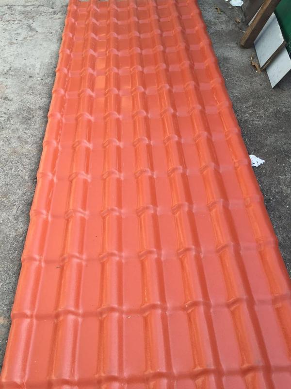 UPVC Tile Sheets are high-performance roofing solutions designed to replicate the aesthetic appeal of traditional roof tiles while offering superior durability, weather resistance, and thermal insulation. Manufactured using Unplasticized Polyvinyl Chloride (UPVC), these sheets are ideal for modern roofing applications where long life, low maintenance, and visual appeal are essential.

Key Features
Attractive tile-like appearance
Excellent heat and sound insulation
100% corrosion and rust-proof
UV-resistant and weatherproof
Lightweight and easy to install
Fire-retardant and chemical-resistant
Leak-proof interlocking design
Long service life with minimal maintenance
Technical Specifications
Parameter	Specification
Material	UPVC (Unplasticized Polyvinyl Chloride)
Thickness	2.0 mm – 3.0 mm
Effective Width	1000 mm – 1050 mm
Length	Customizable (up to 11–12 meters)
Profile Type	Tile Profile (Spanish / Roman style)
Color Options	Brick Red, Terracotta, Grey, Blue, Custom Colors
Surface Finish	Glossy / Matte / Textured
UV Protection	Co-extruded UV-resistant layer
Thermal Insulation	High (reduces heat transmission)
Sound Insulation	20–30 dB noise reduction
Fire Resistance	Self-extinguishing (as per standards)
Water Absorption	< 0.5%
Chemical Resistance	Resistant to acids, alkalis & salts
Temperature Resistance	-10°C to +70°C
Wind Resistance	Suitable for high wind zones (with proper fixing)
Weight	Approx. 3.5 – 5.5 kg/m²
Design Variants
Spanish Tile UPVC Sheets
Roman Tile UPVC Sheets
Wave Tile Profile Sheets
Applications
Residential roofing (bungalows, villas)
Farmhouses and resorts
Industrial sheds
Parking sheds and garages
Pergolas and gazebos
Commercial buildings
Advantages
Combines traditional aesthetics with modern performance
Reduces indoor temperature significantly
No corrosion, unlike metal sheets
Easy handling and quick installation
Long-lasting color stability
Environment-friendly and recyclable
Optional Accessories
Matching ridge tiles and caps
Fasteners with waterproof washers
Flashing and sealing strips
Gutter systems
Why Choose Yogeshwar Profile Industries?
Premium quality raw materials
Advanced manufacturing technology
Custom size and color options
Reliable and timely delivery
Competitive pricing