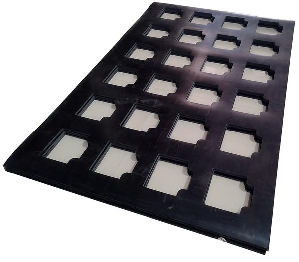 We are an expert in die cut rubber products with excellent cutting finish. 