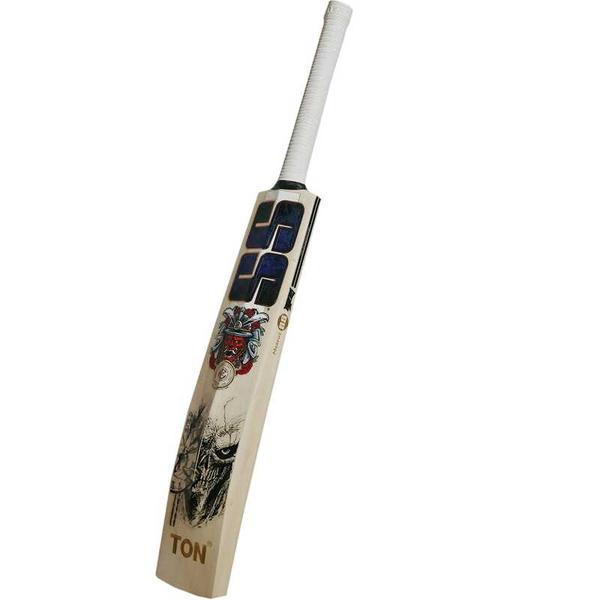 Height: 84.45 CMWidth: 11.43 CMLength: 3.8 CMWeight range: 1140 to 1200 gramsSuper Grade 3Air Dried WillowLatest Shape With Massive concave TON Edges enable high impact with optimum performanceEmbossed Chrome sticker with Superb GripWide Play area with Clean bat face,Premium / Portable SS Bat cover