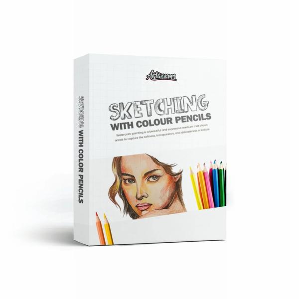 Artworms Sketching With Colour Pencils Kit | Complete Art Set for BeginnersUnleash your creativity with the Sketching With Colour Pencils Kit, a perfect beginner-friendly art set for kids and aspiring artists. This all-in-one sketching kit includes a workbook, A4 practice sheets (250 GSM), 24 vibrant colour pencils, a 2B pencil, and an eraser—everything you need to start drawing right away.Designed to improve hand-eye coordination and boost creative thinking, this non-toxic art kit is safe and fun for everyday use. Ideal for learning sketching techniques, shading, and coloring at home or school.Key Features:Complete sketching kit for beginners24 premium colour pencils for vibrant artworkHigh-quality A4 practice sheets (250 GSM)Improves creativity & motor skillsSafe, non-toxic material.Perfect gift for kids who love drawing and creative activities!
