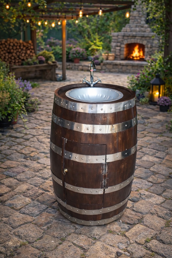 We are the manufacturer and supplier of wine barrel wash basin.We supply wine barrel wash basin all over India.