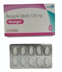 Relugolix Tablets Rexigo 120 mg product image