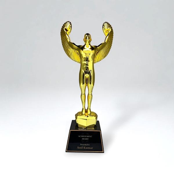 Polyresin trophies are durable, lightweight awards made from high-quality resin, known for their detailed designs and versatile finishes.They offer an elegant, cost-effective solution with customizable options, ideal for sports, corporate, and special events.