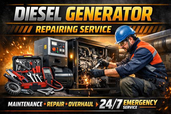 What We Offer: Genset Spare Parts Supply Genuine and OEM spare parts for major brands like Cummins, Kirloskar, Mahindra, Ashok Leyland, Perkins, Caterpillar, and more. Diesel Generator Repair Services On-site and workshop-based repair solutions including: Engine Overhaul Alternator Repair Control Panel Troubleshooting Fuel System Servicing Preventive Maintenance AMC & Emergency Services Annual Maintenance Contracts (AMCs) and 24/7 emergency support to keep your power backup running smoothly. Why Choose Us? Experienced technicians Fast turnaround Competitive pricing Warranty on parts and repairs