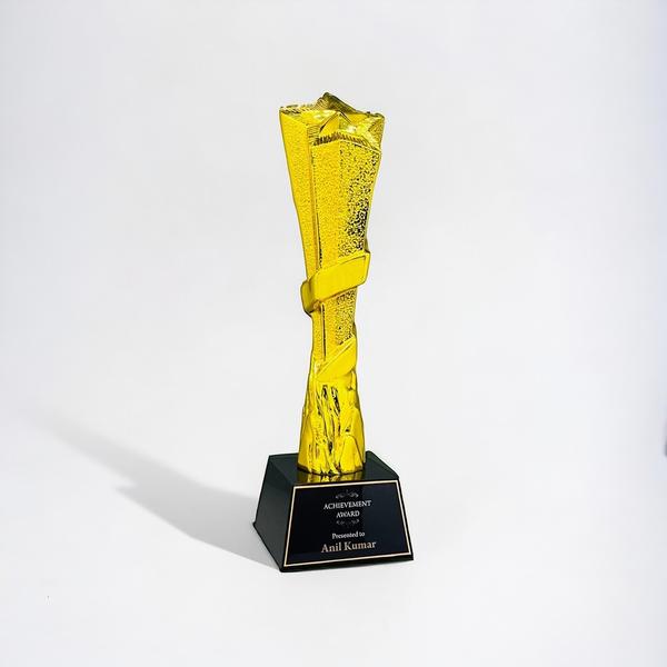 Polyresin trophies are durable, lightweight awards made from high-quality resin, known for their detailed designs and versatile finishes.They offer an elegant, cost-effective solution with customizable options, ideal for sports, corporate, and special events.