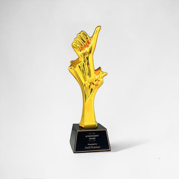 Polyresin trophies are durable, lightweight awards made from high-quality resin, known for their detailed designs and versatile finishes.They offer an elegant, cost-effective solution with customizable options, ideal for sports, corporate, and special events.