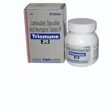 Lamivudine, Stavudine & Nevirapine Triomune 30 mg product image