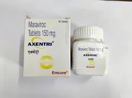 Maraviroc ( Axentri 150mg ) Tablets product image