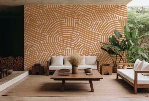 Vinyl Scandinavian Printed Wallpaper – Modern Nordic Style for Elegant InteriorsVinyl Scandinavian printed wallpaper is a perfect blend of minimalist design and high durability, ideal for modern homes and commercial spaces. Inspired by Nordic interiors, this wallpaper style focuses on simplicity, functionality, and soothing aesthetics that create a calm and sophisticated environment.What is Vinyl Scandinavian Wallpaper?Vinyl Scandinavian wallpaper features clean patterns, neutral tones, and nature-inspired designs printed on a durable vinyl-coated surface. These wallpapers often include geometric shapes, botanical prints, abstract lines, and subtle textures that reflect the essence of Scandinavian décor.Key FeaturesPremium Vinyl Material: Highly durable, waterproof, and easy to clean—perfect for long-term use.Minimalist Designs: Soft shades like white, grey, beige, and muted greens create a calm ambiance.High-Quality Printing: Sharp, fade-resistant prints ensure long-lasting visual appeal.Custom Sizes Available: Tailor-made wallpapers for seamless wall coverage.Easy Maintenance: Wipeable surface makes it ideal for homes, offices, and commercial spaces.Popular Design OptionsGeometric Scandinavian PatternsNordic Botanical & Leaf PrintsAbstract Minimalist DesignsMonochrome & Pastel ThemesWood Texture & Nature-Inspired MuralsApplicationsVinyl Scandinavian printed wallpaper is suitable for:Living Rooms & BedroomsOffices & WorkspacesCafes, Restaurants & HotelsRetail Shops & ShowroomsAccent Walls & Feature AreasBenefits of Vinyl Scandinavian WallpaperEnhances interiors with a modern and luxurious Nordic lookDurable and moisture-resistant—ideal for Indian conditionsCost-effective alternative to paint and wall texturesEasy installation (available in peel & stick or paste types)Long-lasting color and finishWhy Choose Vinyl Scandinavian Wallpaper?Scandinavian wallpaper is designed to create a balance between aesthetics and functionality, making your space feel more open, airy, and relaxing. Combined with vinyl material, it offers strength, longevity, and easy upkeep, making it one of the most preferred choices for contemporary interiors.
