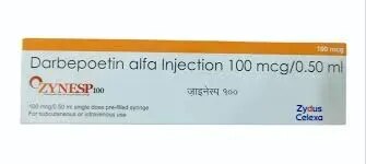 Darbepoetin Alfa Injection Zynesp 100 mg product image