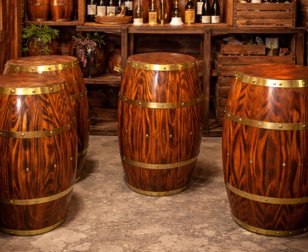 Bring timeless elegance and rustic charm to your space with our premium decorative wooden barrels. Designed with fine craftsmanship and high-quality materials, these barrels are perfect for enhancing interiors and creating a unique visual appeal.
Product Highlights
Premium quality wooden finish with rich texture
Elegant metal ring detailing for a classic barrel look
Durable and long-lasting construction
Available in multiple sizes and custom designs
Smooth polished surface for a premium feel
Applications
Our decorative barrels are versatile and suitable for:
Home décor and living spaces
Bars, pubs, and restaurants
Cafés and wine lounges
Retail displays and supermarkets
Event décor and exhibitions
Customization Options
At NR Concept Industries, we offer complete customization:
Size and height as per requirement
Color and polish finish options
Branding and logo printing
Functional modifications (storage, tables, wash basins, etc.)
Why Choose Us
Unique and innovative designs
Competitive pricing
Bulk supply capability
Trusted by businesses across India
Focus on quality and customer satisfaction