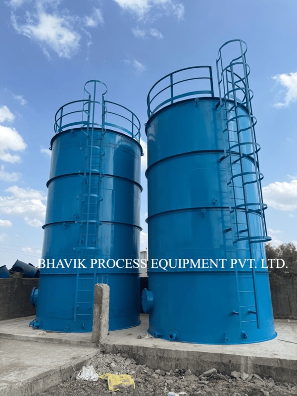 A storage tank is a container designed to safely store liquids, chemicals, or gases for industrial, commercial, or utility applications. These tanks are commonly fabricated from materials such as mild steel (MS), stainless steel (SS-304/SS-316), or plastic, depending on the nature of the stored substance and required corrosion resistance. Storage tanks may be vertical or horizontal in design and are equipped with essential components such as inlet and outlet nozzles, manholes, vent systems, level indicators, and drain connections to facilitate filling, monitoring, and discharge operations. They are widely used for storing raw materials, intermediates, finished products, water, and fuels, ensuring continuous process flow and operational efficiency. Proper design, coating or surface treatment, and regular maintenance are crucial to prevent contamination, leakage, and corrosion, thereby ensuring safety, product quality, and compliance with industrial standards.(CALL FOR INQUIRY)