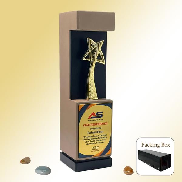 Wood Metal Trophy