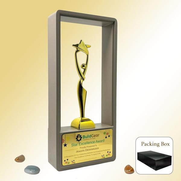 Wood Metal Trophy