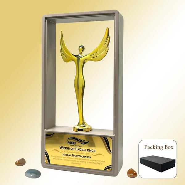 Wood Metal Trophy