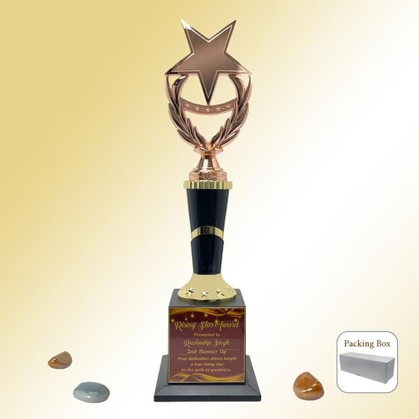 Wood Metal Trophy