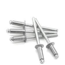 POP Rivet by Faster Metal (Blind Rivet) is a highly efficient and reliable fastening solution designed for quick and permanent joining of thin materials where access is available from only one side. Manufactured using high-quality materials such as aluminum, steel, and stainless steel, these rivets provide strong, vibration-resistant joints with excellent durability.Engineered for precision and consistency, Faster Metal’s POP Rivets are ideal for applications requiring fast installation, uniform clamping, and neat finishing. The blind installation feature makes them especially useful in enclosed or hard-to-reach areas, ensuring secure fastening without the need for access to both sides.Available in a wide range of sizes, head types, and material combinations, our POP rivets are suitable for diverse industrial, automotive, construction, and fabrication applications.Key FeaturesOne-side (blind) installation for easy fasteningStrong and permanent joint formationHigh resistance to vibration and looseningCorrosion-resistant materials and finishesSmooth and clean surface finish after installationLightweight yet high-strength fastening solutionAvailable in multiple head styles and materialsSuitable for high-speed assembly operationsTechnical SpecificationsParameter	SpecificationProduct Type	POP Rivet / Blind RivetBody Material	Aluminum / Mild Steel / Stainless SteelMandrel Material	Carbon Steel / Stainless SteelDiameter Range	2.4 mm to 6.4 mmGrip Range	1 mm to 20 mm (depending on size)Head Types	Dome Head / Countersunk / Large FlangeFinish	Natural / Zinc Plated / PolishedShear Strength	As per material and sizeTensile Strength	As per material standardsInstallation Tool	Hand Riveter / Pneumatic Rivet GunStandards	DIN 7337 / ISO equivalentApplicationsSheet metal fabricationAutomotive and body assemblyHVAC ducting systemsElectrical enclosures and panelsFurniture and fixturesRoofing and cladding installationsSignage and display systemsAdvantagesFast and easy installation reduces labor timeNo need for access to both sides of the workpieceUniform clamping force ensures consistent jointsDurable and maintenance-free fasteningCost-effective for bulk production and assemblyWhy Choose Faster Metal?High-quality manufacturing with strict quality checksWide range of sizes and material combinationsCustom solutions for specific industrial needsBulk supply capability for large projectsCompetitive pricing and timely deliveryPackaging & SupplyBulk packaging for industrial useExport-quality packing availableReady stock for quick dispatch