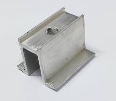 Aluminium Single Hole Mid Clamp by Faster Metal is a precision-engineered component designed to securely fasten adjacent solar panels within mounting structures. Manufactured from high-grade aluminum alloy, this clamp offers an excellent balance of strength, lightweight construction, and superior corrosion resistance, making it ideal for long-term outdoor applications.

The single-hole design enables quick and efficient installation while ensuring proper alignment and consistent spacing between solar modules. It provides a firm and stable grip, minimizing panel movement due to wind loads or vibrations. The anodized finish enhances durability and protects against environmental factors such as UV exposure, moisture, and temperature fluctuations.

Faster Metal’s Aluminium Single Hole Mid Clamp is widely used in solar mounting systems for residential, commercial, and industrial installations, delivering reliable performance and long service life.

Key Features
Made from premium-quality aluminum alloy
Single-hole design for fast and easy installation
Ensures uniform spacing between solar panels
Lightweight with high structural strength
Excellent corrosion, UV, and weather resistance
Anodized finish for enhanced durability
Strong grip for vibration-resistant performance
Compatible with standard solar mounting systems
Technical Specifications
Parameter	Specification
Product Type	Single Hole Mid Clamp
Material	Aluminum Alloy (6000 Series)
Surface Finish	Anodized (Silver / Black)
Thickness	3 mm to 5 mm
Length	45 mm to 80 mm (customizable)
Hole Type	Single Pre-drilled Hole
Bolt Compatibility	M6 / M8 Stainless Steel Bolt
Panel Gap	15 mm to 25 mm (customizable)
Corrosion Resistance	Excellent (Outdoor Grade)
Temperature Range	-40°C to +85°C
Application Type	Solar Panel Mid Clamping
Standards	As per solar mounting industry standards
Applications
Solar panel mounting systems
Rooftop solar installations
Ground-mounted solar projects
Commercial and industrial solar plants
Renewable energy infrastructure
Advantages
Securely holds adjacent panels in position
Maintains proper alignment and spacing
Easy installation reduces labor time
Resistant to harsh environmental conditions
Long-lasting and maintenance-free
Why Choose Faster Metal?
Precision-engineered solar mounting components
High-quality aluminum with strict quality standards
Custom sizes and specifications available
Bulk supply capability for EPC contractors and distributors
Competitive pricing and reliable delivery across India
Packaging & Supply
Bulk packaging with protective materials
Export-quality packaging available
Ready stock and custom manufacturing options