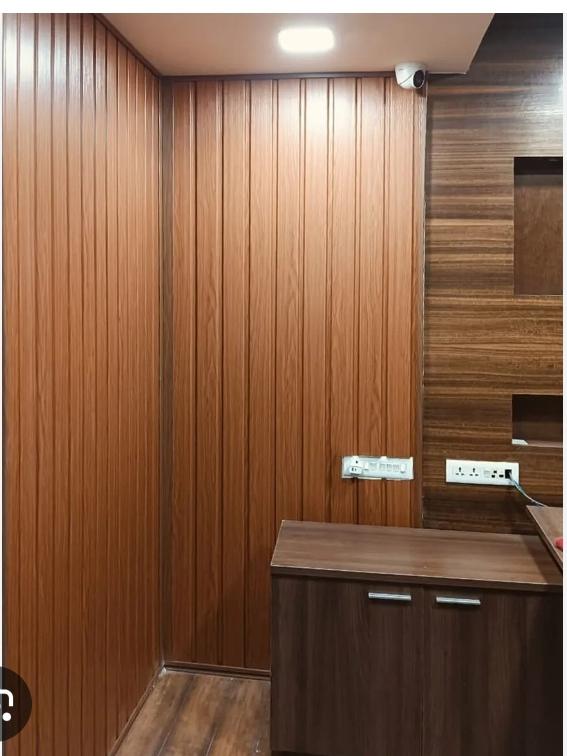 PVC PanelTransform your interiors with stylish and durable PVC Panel solutions, perfect for modern homes, offices, shops, and commercial spaces. PVC panels are a popular wall and ceiling décor option known for their elegant appearance, low maintenance, and long-lasting performance.Made from high-quality materials, PVC panels are lightweight, waterproof, termite-resistant, and easy to clean, making them ideal for areas such as living rooms, bedrooms, kitchens, bathrooms, offices, showrooms, and reception areas. They provide a smooth and attractive finish while protecting walls and ceilings from moisture, stains, and everyday wear.We offer a wide range of PVC panel designs including wooden finish panels, marble texture panels, glossy panels, matte panels, decorative 3D panels, printed panels, and customized designer options. Available in various colors, textures, and patterns, PVC panels can match every interior style from classic to contemporary.PVC panels are quick to install and require minimal maintenance compared to traditional wall treatments. They help hide uneven surfaces, wiring, and imperfections while instantly enhancing the beauty of your space. Their durable structure ensures long-term performance with a premium look.Our team provides complete PVC panel supply and professional installation services for residential and commercial projects. Whether you need decorative wall panels, false ceiling panels, office partitions, or stylish room makeovers, we deliver quality solutions at affordable prices.Choose premium PVC panels for a smart, elegant, and budget-friendly interior décor upgrade.