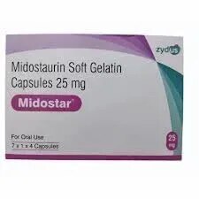 Midostar 25 Midostaurin Capsules product image