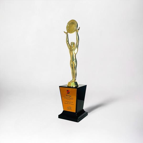 Wood Metal Trophy