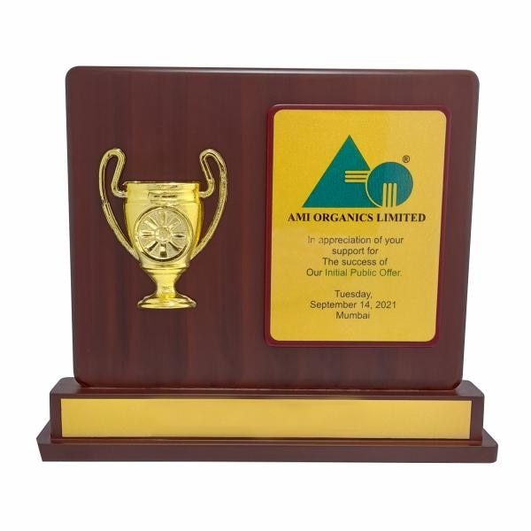 Wood Metal Trophy