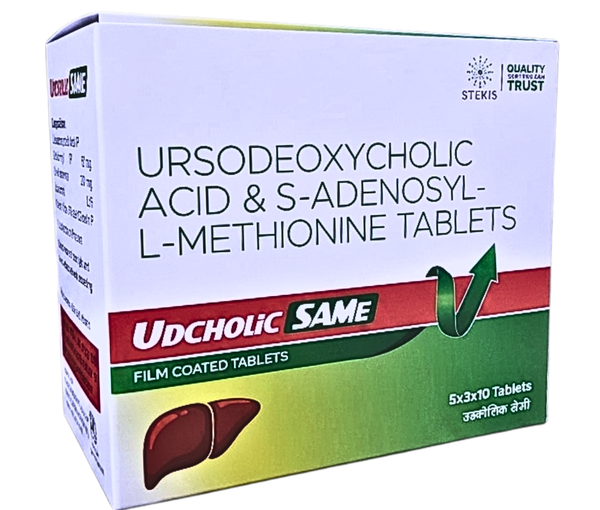 IntroductionWhen it comes to maintaining optimal liver health and managing liver-related disorders, the combination of ursodeoxycholic acid and S-adenosyl-L-methionine tablets stands out as an advanced and effective therapeutic option. This dual-action formulation is widely recommended by healthcare professionals for improving liver function, supporting detoxification, and treating a variety of hepatic conditions.If you are searching for a reliable treatment for liver disorders, fatty liver, or bile-related complications, this guide will help you understand everything you need before making a purchase decision.What Are Ursodeoxycholic Acid and S-Adenosyl-L-Methionine Tablets?This combination medication contains two powerful liver-supporting agents:1. Ursodeoxycholic Acid (UDCA)A naturally occurring bile acid that helps dissolve cholesterol gallstones and improves bile flow in the liver.2. S-Adenosyl-L-Methionine (SAMe)A compound naturally found in the body that supports liver detoxification, improves cell regeneration, and enhances antioxidant activity.Combined ActionTogether, these ingredients provide a comprehensive approach to liver care, making them highly effective in treating chronic liver diseases and improving overall liver performance.How This Combination Works1. Ursodeoxycholic Acid MechanismReduces cholesterol absorptionImproves bile secretionProtects liver cells from toxic bile acids2. S-Adenosyl-L-Methionine MechanismBoosts glutathione production (powerful antioxidant)Supports liver cell repair and regenerationEnhances detoxification pathwaysResultImproved liver enzyme levelsBetter bile flowReduced liver inflammationEnhanced liver recoveryUses of Ursodeoxycholic Acid and S-Adenosyl-L-Methionine Tablets1. Chronic Liver DiseaseSupports liver function in long-term conditionsHelps slow disease progression2. Fatty Liver (NAFLD/NASH)Reduces fat accumulationImproves liver metabolism3. Cholestatic Liver DisordersImproves bile flowReduces itching and discomfort4. Gallstones (Cholesterol Stones)Helps dissolve small cholesterol gallstones5. Drug-Induced Liver DamageProtects liver cells from toxicityKey Benefits1. Comprehensive Liver ProtectionCombines bile acid therapy with cellular repair support for complete liver care.2. Improves Liver EnzymesRegular use can help normalize elevated liver enzyme levels.3. Supports DetoxificationEnhances the liver’s natural ability to remove toxins from the body.4. Reduces InflammationHelps minimize liver inflammation and oxidative stress.5. Promotes Cell RegenerationEncourages repair of damaged liver cells.6. Enhances DigestionImproves bile flow, aiding in better digestion of fats.Dosage and AdministrationDosage should be strictly as prescribed by your doctorUsually taken once or twice dailyBest taken after meals for improved absorptionSwallow whole with waterImportant GuidelinesTake regularly for best resultsDo not skip dosesAvoid self-medicationSide EffectsWhile generally well tolerated, some patients may experience mild to moderate side effects.Common Side EffectsNauseaDiarrheaAbdominal discomfortHeadacheLess Common Side EffectsDizzinessConstipationSkin rashSerious Side Effects (Rare)Severe abdominal painAllergic reactionsLiver enzyme fluctuationsSeek medical attention if severe symptoms occur.Precautions and Warnings1. Liver MonitoringRegular liver function tests are recommended during treatment.2. Pregnancy and BreastfeedingConsult your doctor before use.3. Alcohol ConsumptionAvoid alcohol as it may reduce effectiveness and worsen liver damage.4. Drug InteractionsInform your doctor if you are taking:AntacidsCholesterol-lowering drugsOther liver medicationsWho Should Consider Buying This Medication?This combination is ideal for:Patients with fatty liver diseaseIndividuals with cholestasis or bile flow issuesPatients recovering from liver damagePeople with elevated liver enzymesThose needing long-term liver supportWhy Choose Ursodeoxycholic Acid and S-Adenosyl-L-Methionine Tablets?1. Dual-Action FormulaTargets both bile flow and liver cell repair.2. Clinically TrustedWidely prescribed by healthcare professionals.3. Effective in Multiple Liver ConditionsSuitable for a broad range of liver disorders.4. Convenient DosageEasy-to-follow regimen improves compliance.Buyer Intent: What to Check Before PurchasingWhen buying this medication, consider the following:1. Doctor’s PrescriptionAlways use under medical supervision.2. Brand QualityChoose a reputable pharmaceutical brand for safety and effectiveness.3. Correct StrengthEnsure the dosage matches your prescription.4. Packaging IntegrityCheck expiry date and seal before purchase.Lifestyle Tips for Better Liver HealthTo enhance the effectiveness of this treatment:Follow a balanced, low-fat dietAvoid alcohol and smokingExercise regularlyStay hydratedMaintain a healthy weightFrequently Asked Questions (FAQs)Q1: How long does it take to see results?Improvement may be seen within a few weeks, but full benefits require consistent use.Q2: Can it cure liver disease completely?It helps manage and improve liver conditions but may not completely cure all diseases.Q3: Is it safe for long-term use?Yes, under proper medical supervision.Q4: Can I take it without a prescription?No, it should only be taken if prescribed by a doctor.ConclusionUrsodeoxycholic Acid and S-Adenosyl-L-Methionine Tablets offer a powerful and effective solution for maintaining liver health and managing a variety of liver disorders. With its dual-action mechanism, this combination not only improves bile flow but also supports liver cell repair and detoxification.For buyers looking for a reliable and clinically proven liver support therapy, this medication provides excellent value and effectiveness. However, it is essential to use it responsibly under medical guidance for the best results.DisclaimerThis content is for informational purposes only and should not be considered medical advice. Always consult a qualified healthcare professional before starting or stopping any medication.