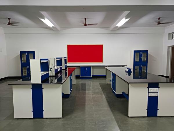 Composite lab furniture is a modern, high-performance solution designed for educational institutions, research labs, and industrial laboratories. Built using advanced composite materials such as chemical-resistant laminates, epoxy resin tops, and powder-coated metal frameworks, this furniture offers superior durability, strength, and long-lasting performance.
Engineered to withstand harsh laboratory conditions, composite lab furniture is highly resistant to chemicals, heat, moisture, and corrosion. The smooth, non-porous surfaces ensure easy cleaning and maintenance, making it ideal for maintaining hygiene and safety standards in laboratories.
The modular design allows flexible configurations, enabling easy customization to suit chemistry, physics, and biology lab requirements. It typically includes work benches, reagent racks, storage cabinets, sinks, and utility fittings, all designed for maximum functionality and efficient workspace utilization.
Widely used in schools, colleges, research centers, and industrial labs, composite lab furniture combines safety, aesthetics, and practicality, making it a reliable and cost-effective choice for modern laboratory setups.