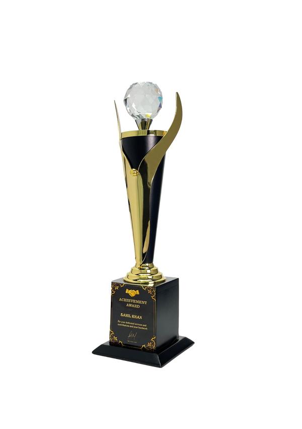 Wood Metal Trophy