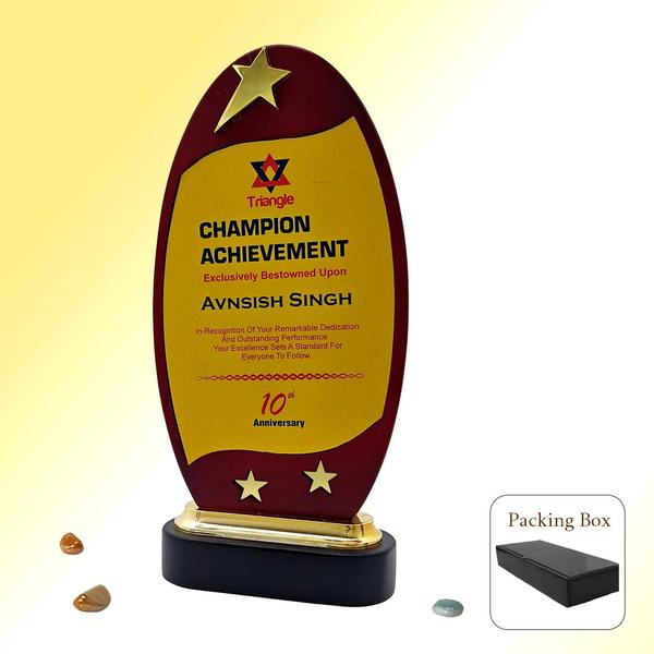 Wood Metal Trophy