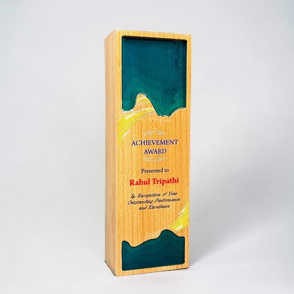 Wood Metal Trophy