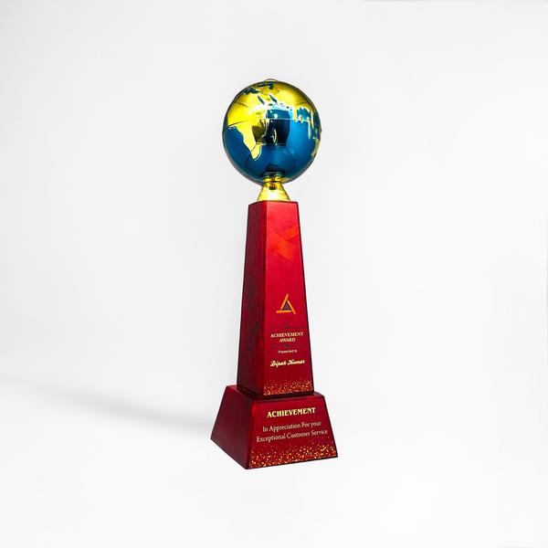 Wood Metal Trophy