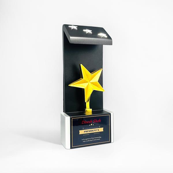 Wood Metal Trophy