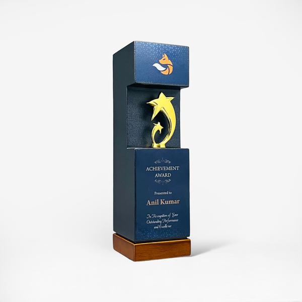 Wood Metal Trophy