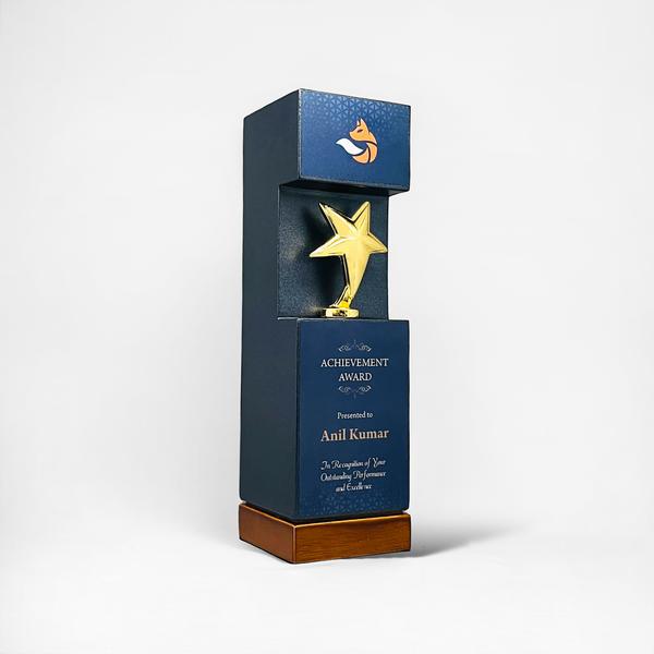 Wood Metal Trophy
