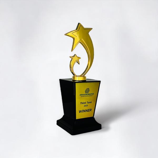 Wood Metal Trophy
