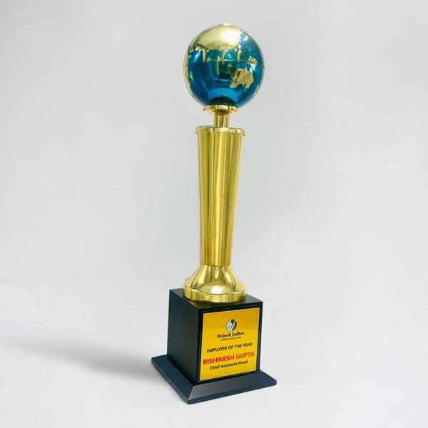 Wood Metal Trophy