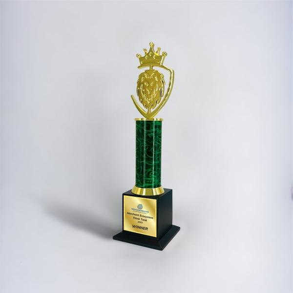 Wood Metal Trophy