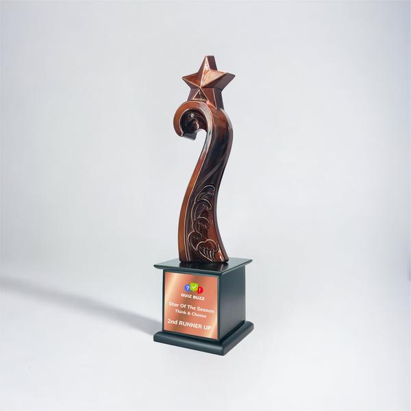 Wood Metal Trophy