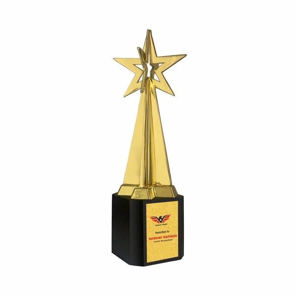 Wood Metal Trophy