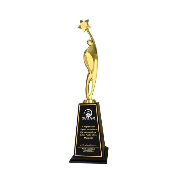 Wood Metal Trophy