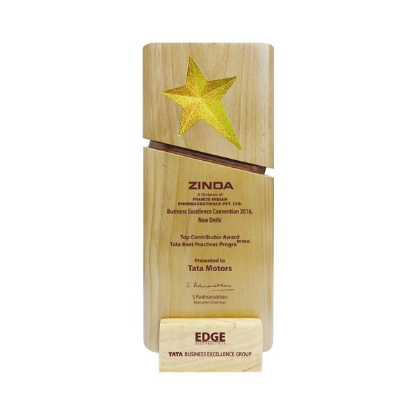 Wood Metal Trophy