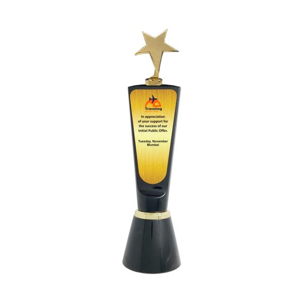 Wood Metal Trophy