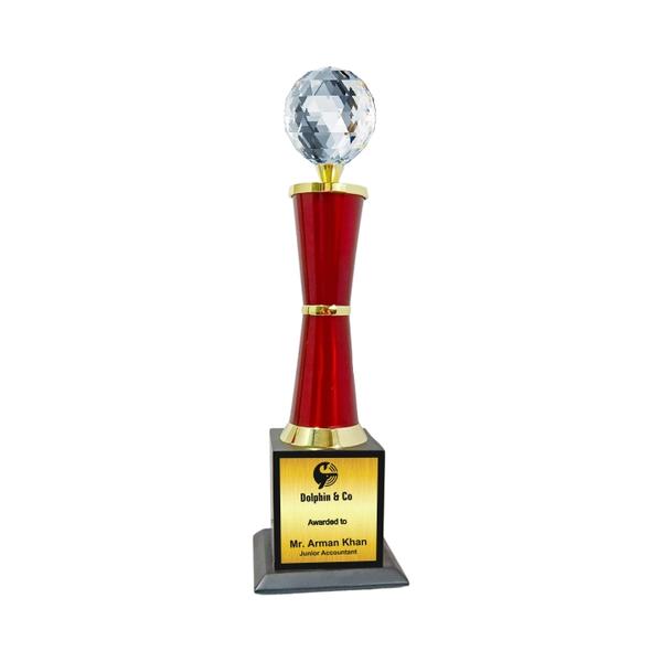 Wood Metal Trophy