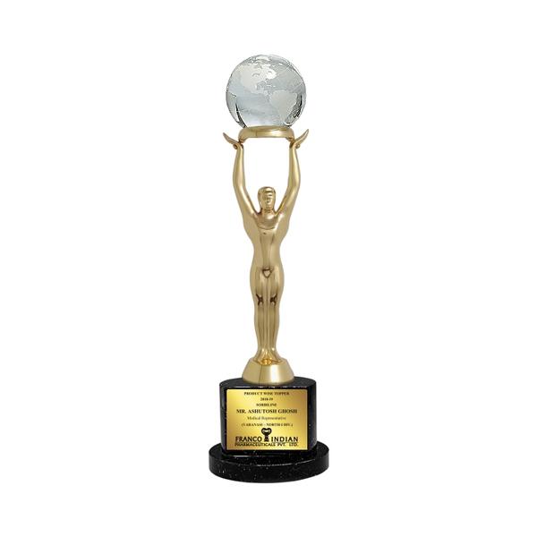 Wood Metal Trophy