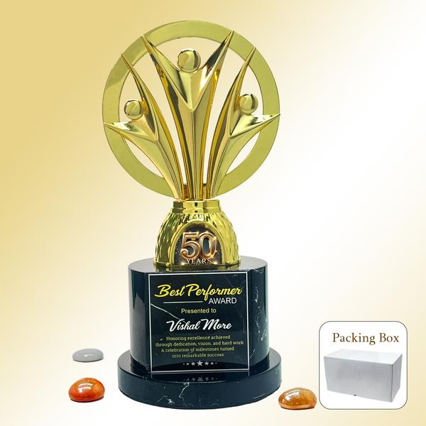 Wood Metal Trophy