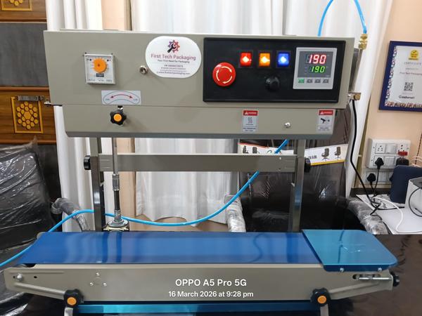 First Tech Packaging, Indore, we have an exclusive range of Nitrogen Flushing System based Band Sealer Machines at Best Price.