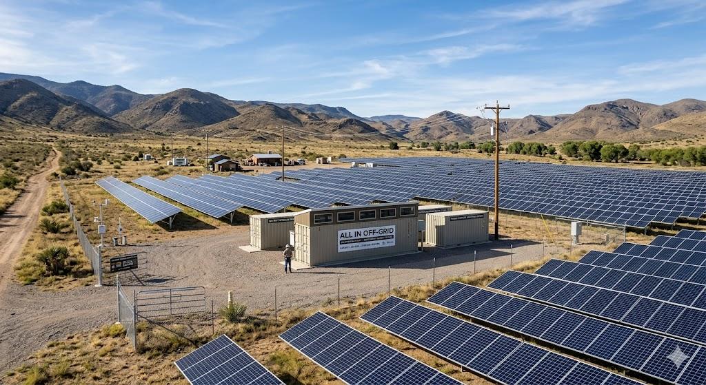 Off Grid Solar Power Plant